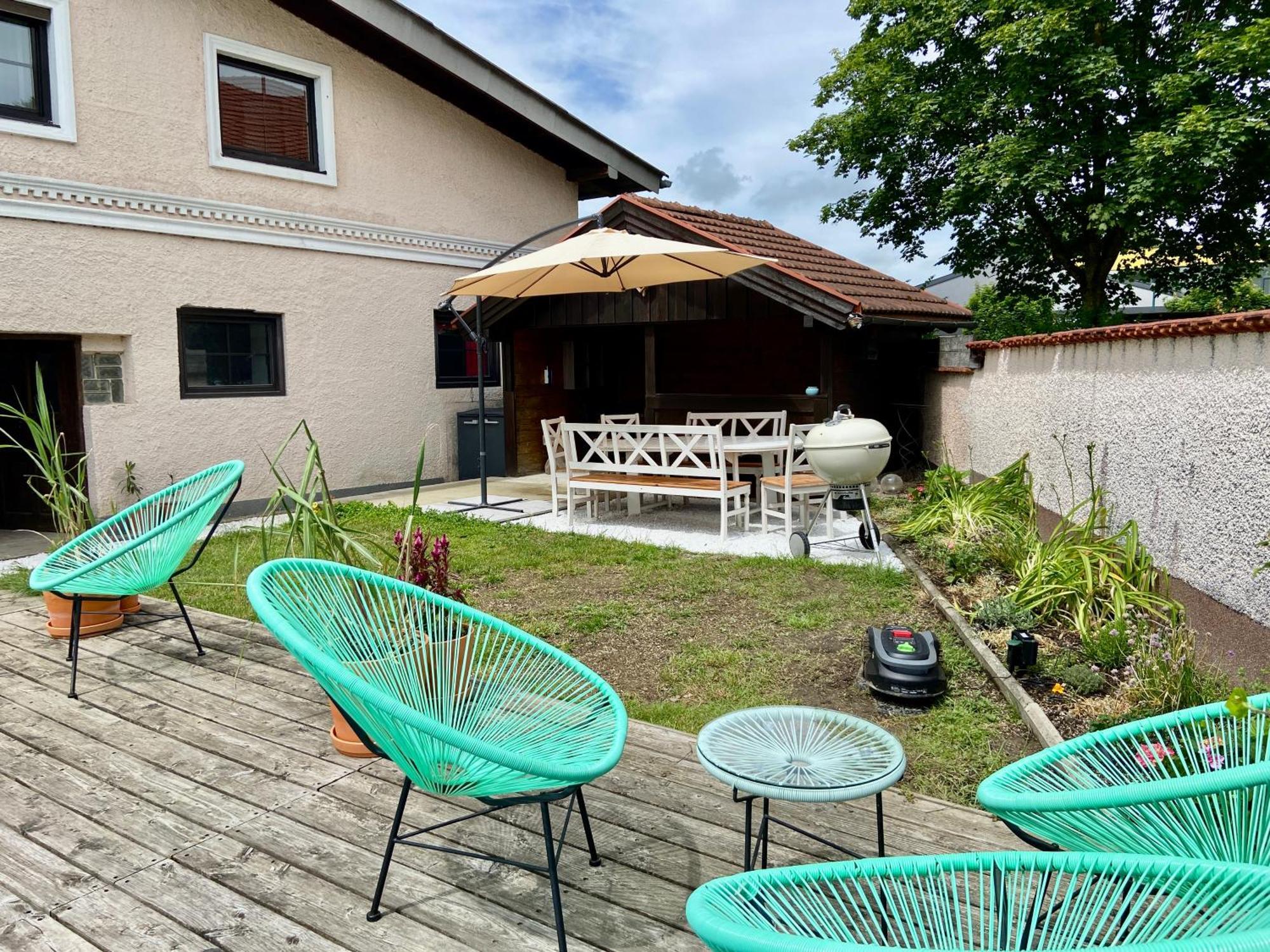 Baeckerhaus - Wohnung Mit Pool Und Garten グムンデン エクステリア 写真